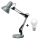 Brilagi - LED Galda lampa ROMERO 1xE27/10W/230V sudraba