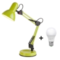 Brilagi - LED Galda lampa ROMERO 1xE27/10W/230V zaļa