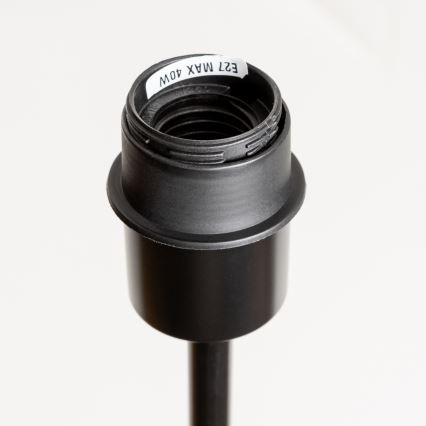 Brilagi - LED grīdas lampa CERIA 1xE27/40W/230V Ø 20,5 cm balta/melna