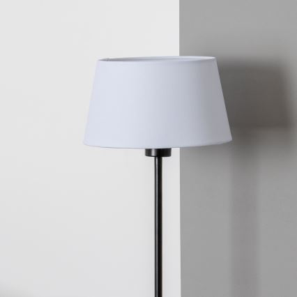 Brilagi - LED grīdas lampa CERIA 1xE27/40W/230V Ø 25 cm balta/melna