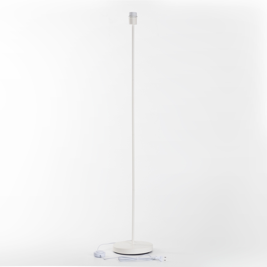 Brilagi - LED grīdas lampa CERIA 1xE27/40W/230V Ø 40 cm bambuss/balta