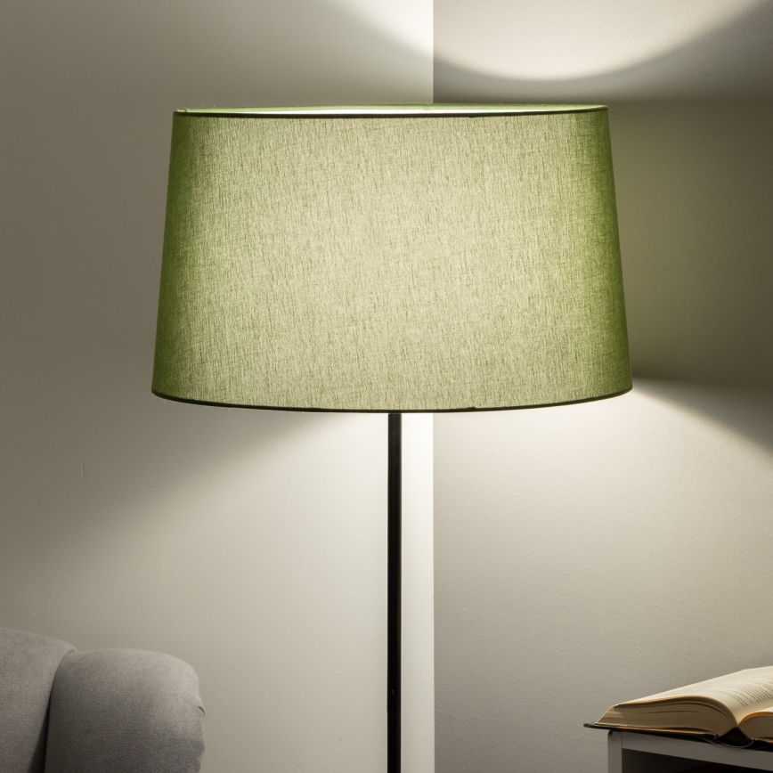 Brilagi - LED grīdas lampa CERIA 1xE27/40W/230V Ø 45 cm zaļa/melna