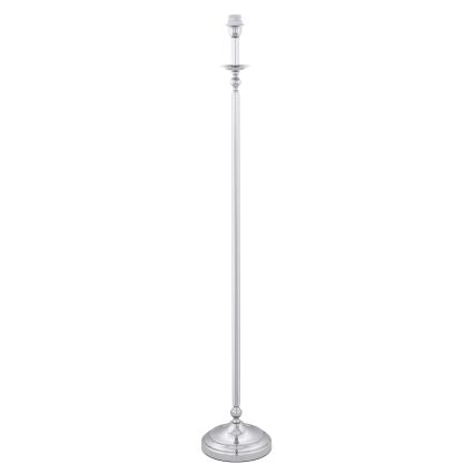 Brilagi - LED grīdas lampa CERIA 1xE27/60W/230V Ø 45 cm spīdīgs hroms/bēšs