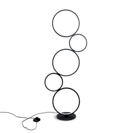 BRILAGI - LED grīdas lampa ECHO LED/36W/230V 4000K 110 cm melna