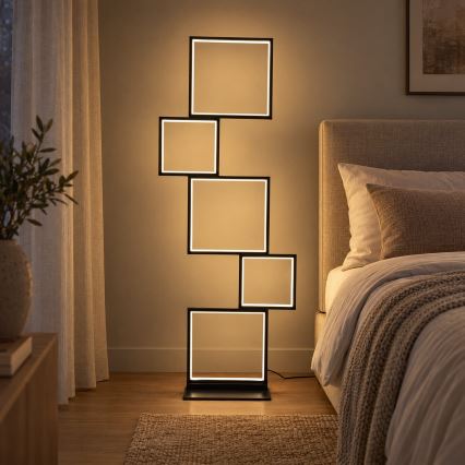 BRILAGI - LED grīdas lampa SHIFT LED/36W/230V 4000K 123 cm melna
