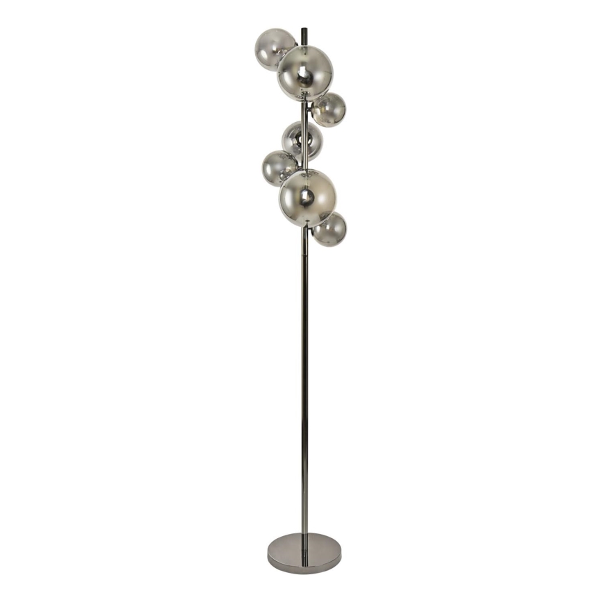 Brilagi - LED Grīdas stāvlampa MILLA 7xG9/3W/230V spīdīgi hromēts/dūmakains