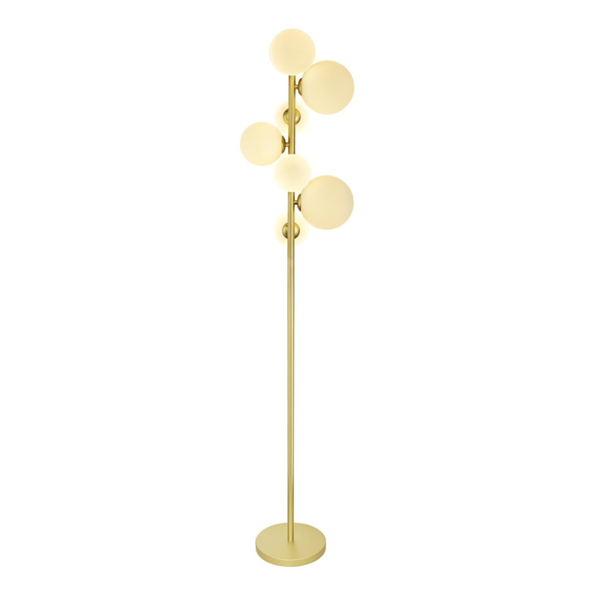 Brilagi - LED Grīdas stāvlampa MILLA 7xG9/3W/230V zelta/balta