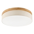 Brilagi - LED griestē lamp BELLADONNA LED/36W/230V diametrs 50 cm krēmveida/ozola