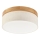 Brilagi - LED Griestējs BELLADONNA LED/20W/230V diametrs 30 cm krēmveida/dub