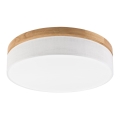 Brilagi - LED Griestējs BELLADONNA LED/36W/230V diametrs 50 cm balts/ozols