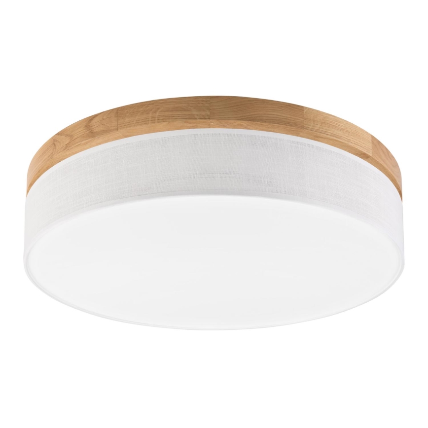 Brilagi - LED Griestējs BELLADONNA LED/36W/230V diametrs 50 cm balts/ozols
