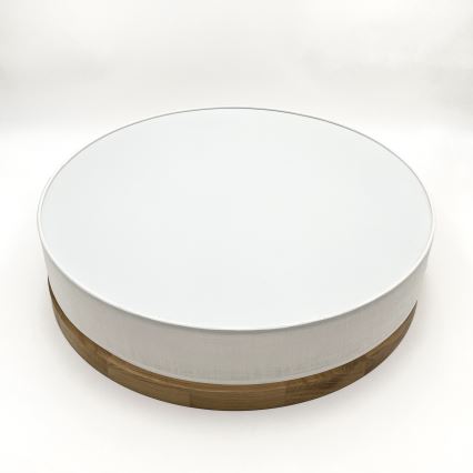 Brilagi - LED Griestējs BELLADONNA LED/36W/230V diametrs 50 cm balts/ozols