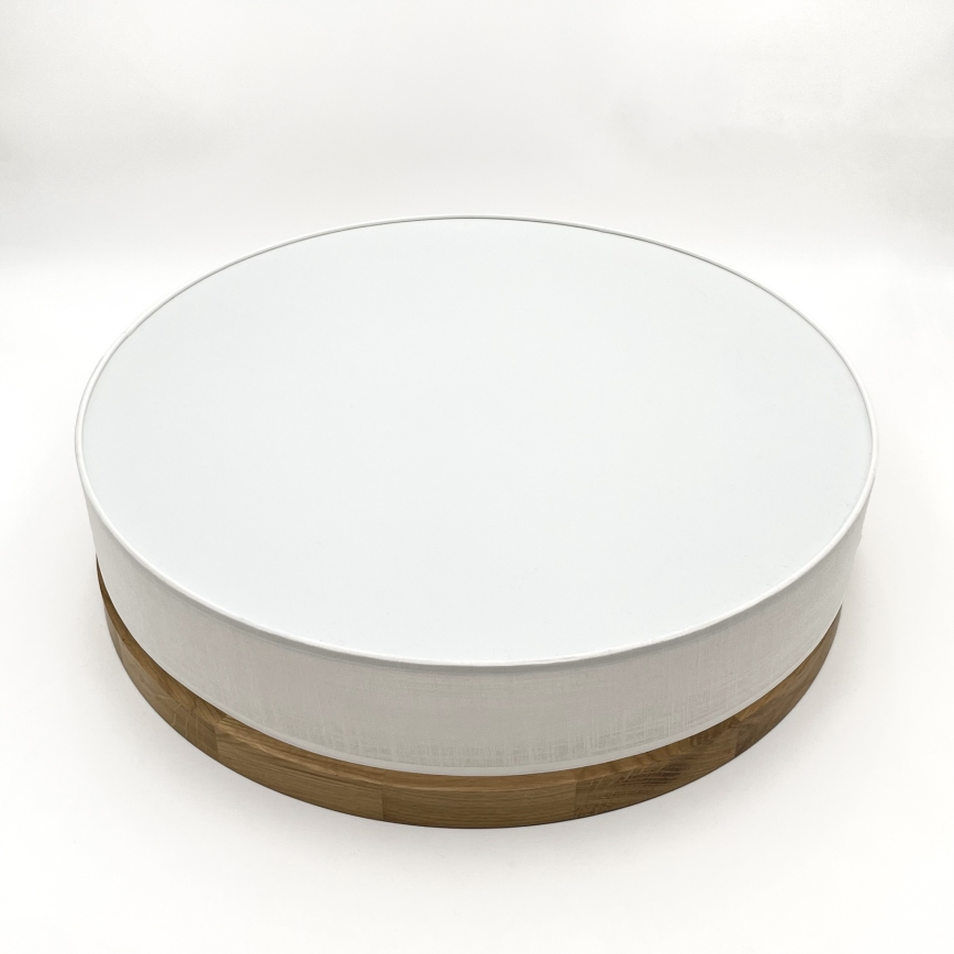 Brilagi - LED Griestējs BELLADONNA LED/36W/230V diametrs 50 cm balts/ozols