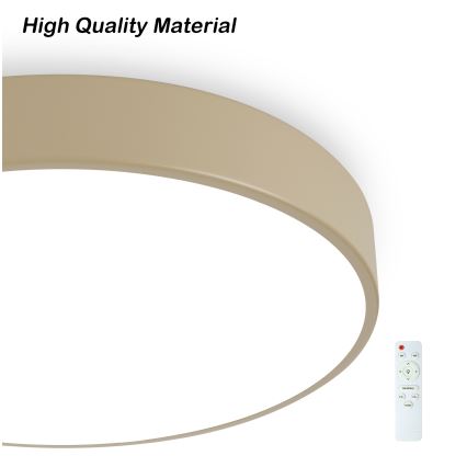 Brilagi - LED Griestieptis Dimmerams POOL LED/60W/230V 3000-6000K diametrs 50 cm bēšs + tālvadības pults