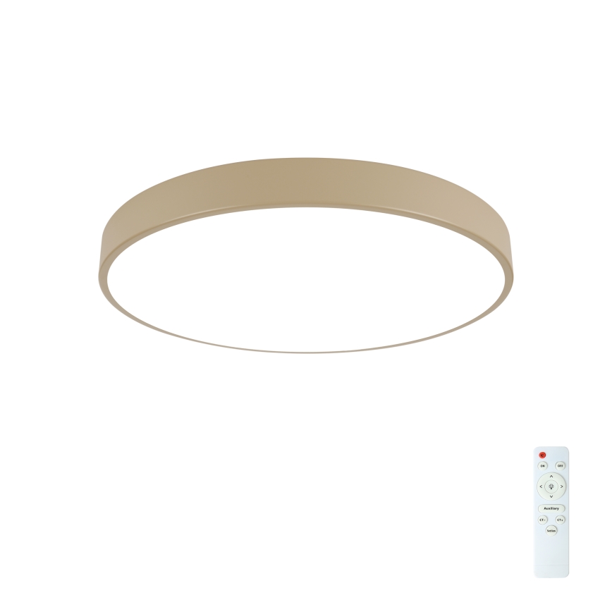 Brilagi - LED Griestieptis Dimmerams POOL LED/60W/230V 3000-6000K diametrs 50 cm bēšs + tālvadības pults