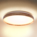 BRILAGI - LED griestu gaismeklis ALSON LED/24W/230V Ø 29,5 cm ozols