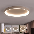 BRILAGI - LED griestu gaismeklis ar regulējamu spilgtumu FALCON II LED/108W/230V 3000-6500K pr. 80 cm bēšs + ar tālvadības pulti
