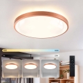 BRILAGI - LED griestu gaismeklis ar regulējamu spilgtumu GLASS POOL DOUBLE LED/60W/230V pr. 50 cm vara krāsas + tālvadības pults
