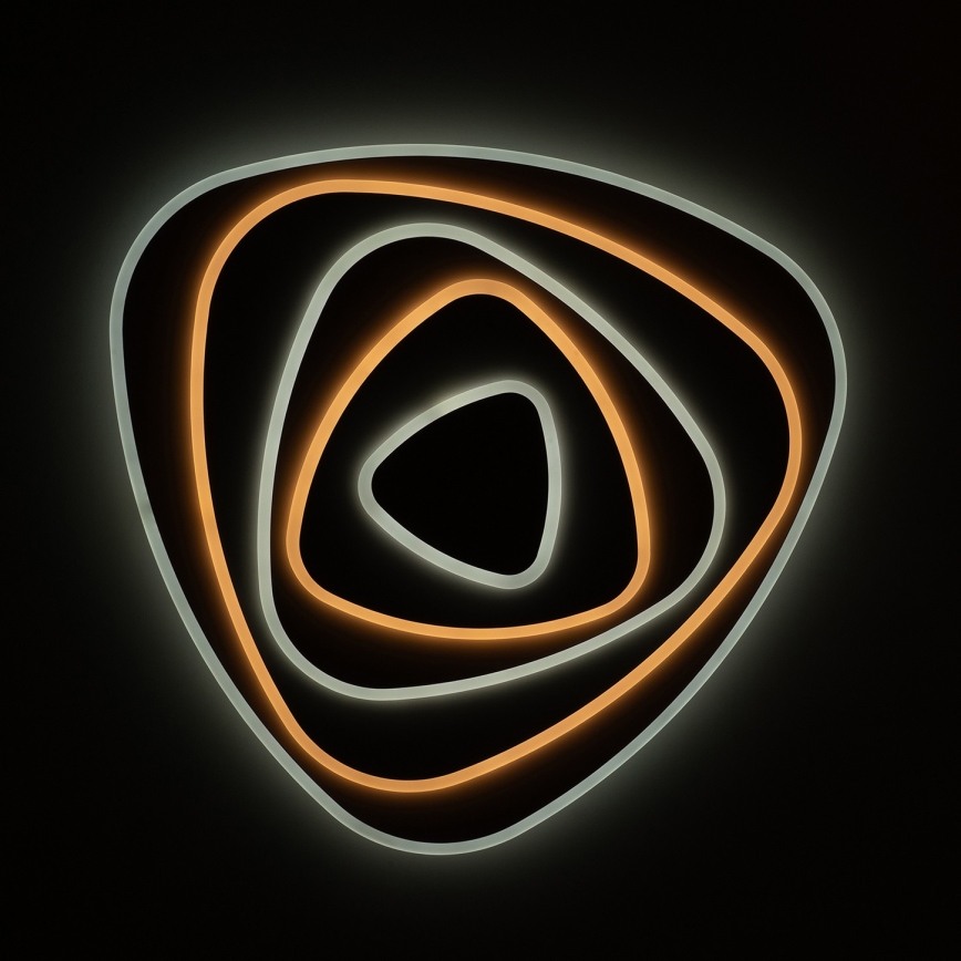 BRILAGI - LED regulējams griestu gaismeklis MODERN MAXI LED/140W/230V 3000-6000K 74x75 cm + tālvadības pults