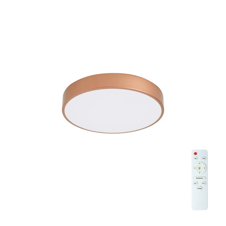 BRILAGI - LED aptumšojama griestu lampa POOL LED/48W/230V 3000-6000K Ø 40 cm bronzas krāsa + tālvadības pults
