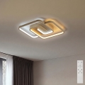 BRILAGI - LED griestu gaismeklis ar regulējamu spilgtumu VELO LED/64W/230V 3000-6500K 48x48 cm bēša + ar tālvadības pulti