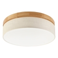 Brilagi - LED Griestu gaismeklis BELLADONNA LED/36W/230V 40 cm krēmais/ozols