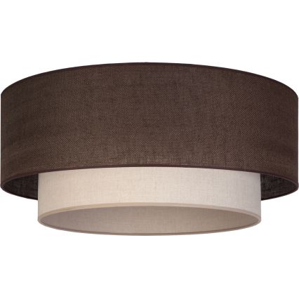 Brilagi - LED griestu gaismeklis BOHO ECO 1xE27/10W/230V Ø 40 cm brūns/krēmīgs