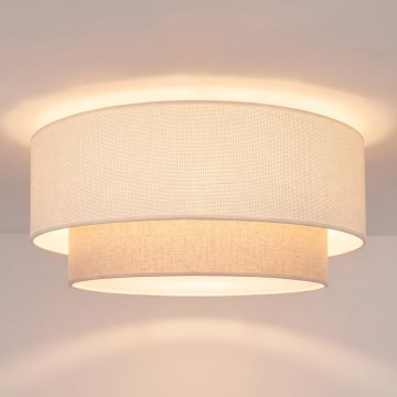 Brilagi - LED griestu gaismeklis BOHO ECO 1xE27/10W/230V Ø 40 cm krēmkrāsā