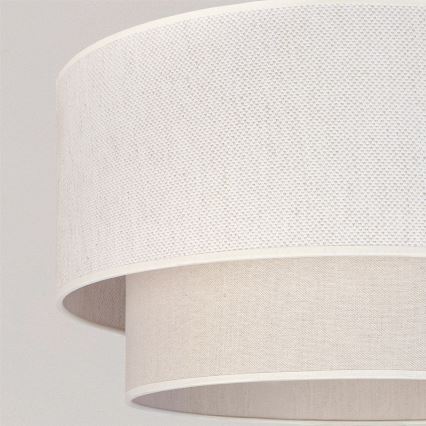 Brilagi - LED griestu gaismeklis BOHO ECO 1xE27/10W/230V Ø 40 cm krēmkrāsā