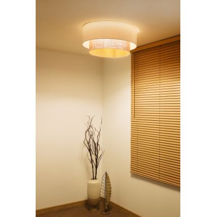 Brilagi - LED griestu gaismeklis BOHO stils, 3×E27 / 15W / 230V, Ø 60 cm