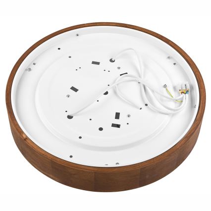 Brilagi - LED griestu gaismeklis CARVALHO 3xE27/15W/230V ozols/ķirsis Ø 47 cm
