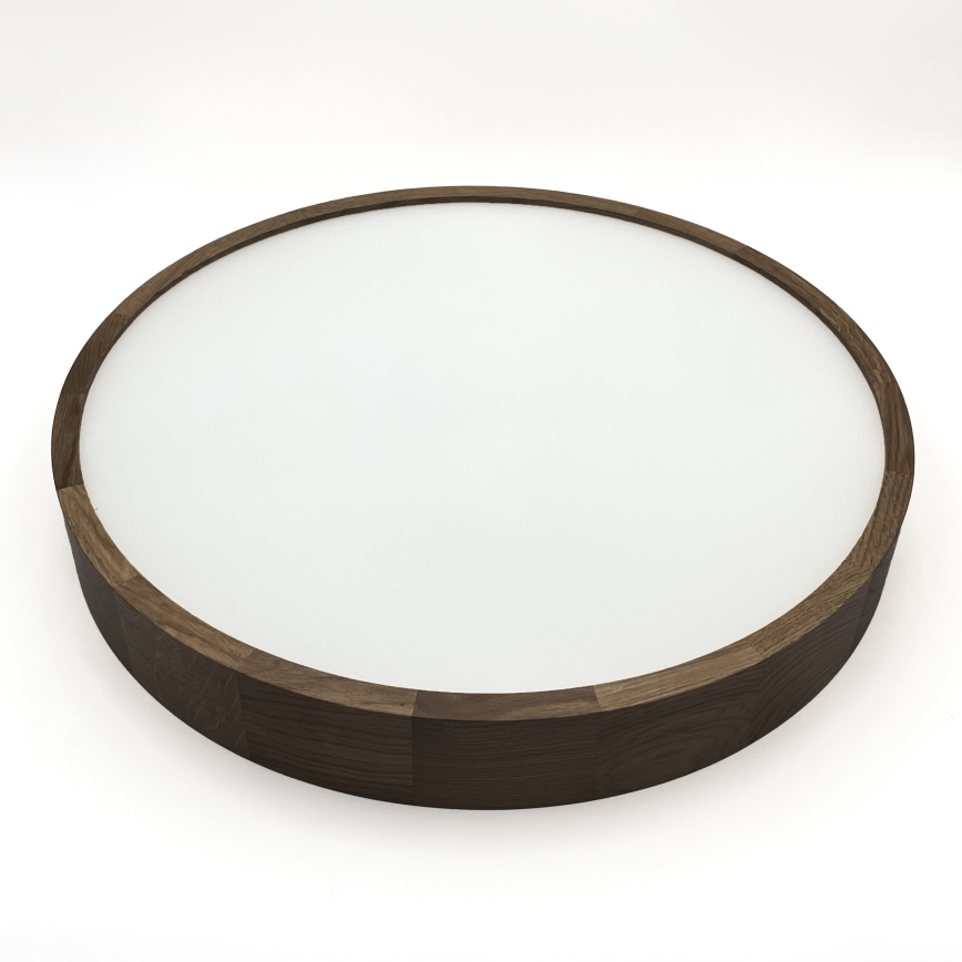 Brilagi - LED griestu gaismeklis CARVALHO 4xE27/60W/230V ozols/valrieksts Ø 57,5 cm