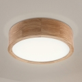 Brilagi - LED griestu gaismeklis CARVALHO LED/20W/230V, ozola apdare, Ø 27,5 cm