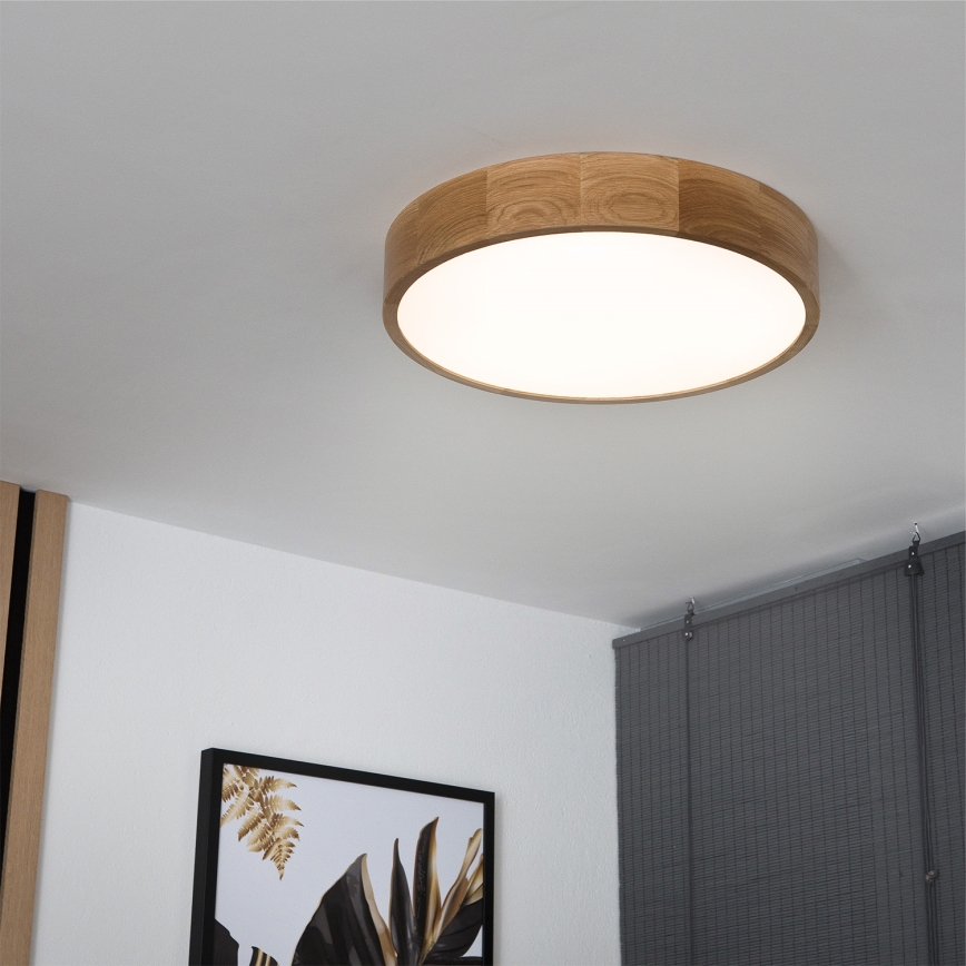 Brilagi - LED griestu gaismeklis CARVALHO LED/36W/230V ozols pr. 47,5 cm