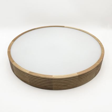 Brilagi - LED griestu gaismeklis CARVALHO MODERN 4xE27/60W/230V ozols Ø 57,5 cm