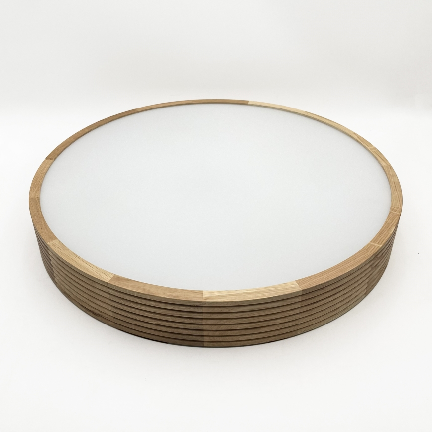 Brilagi - LED griestu gaismeklis CARVALHO MODERN 4xE27/60W/230V ozols Ø 57,5 cm