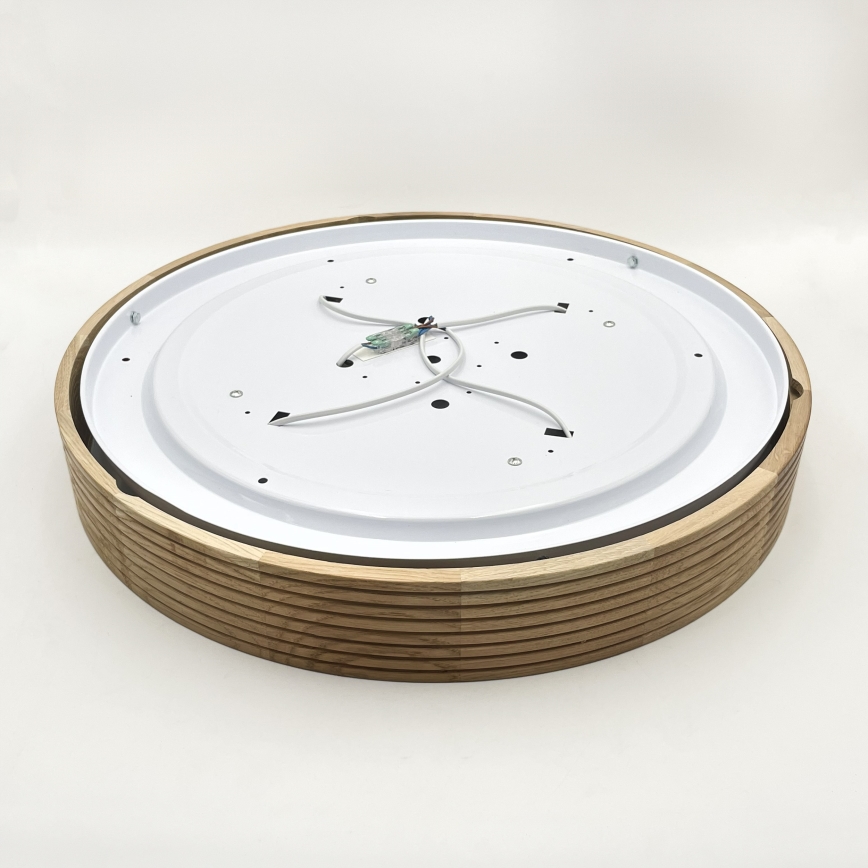 Brilagi - LED griestu gaismeklis CARVALHO MODERN 4xE27/60W/230V ozols Ø 57,5 cm