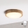 Brilagi - LED griestu gaismeklis CARVALHO MODERN SLIM 1xE27/60W/230V Ø 27,5 cm ozols