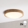 Brilagi - LED griestu gaismeklis CARVALHO MODERN SLIM 2xE27/60W/230V Ø 37,5 cm ozols