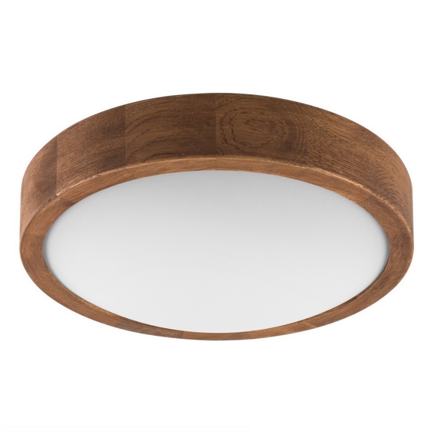 BRILAGI - LED griestu gaismeklis CARVALHO SLIM 1xE27/15W/230V ozols/ķirsis Ø 27 cm