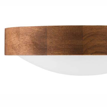 BRILAGI - LED griestu gaismeklis CARVALHO SLIM 1xE27/15W/230V ozols/ķirsis Ø 27 cm