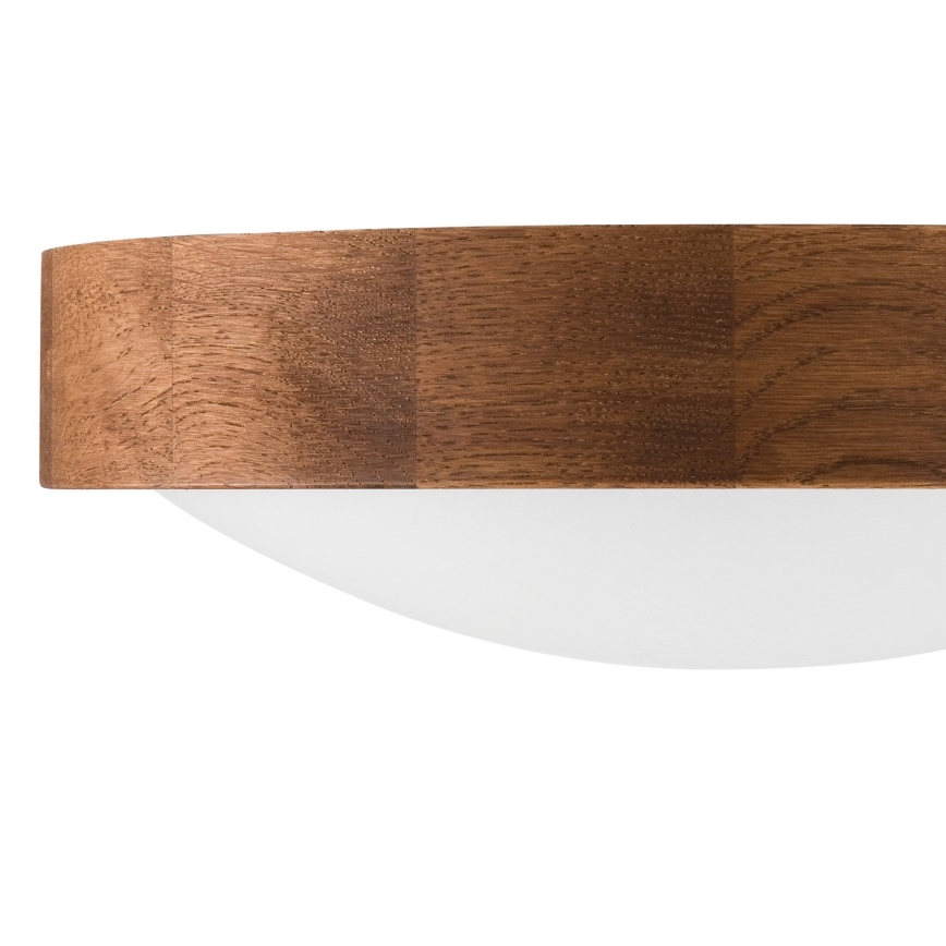 BRILAGI - LED griestu gaismeklis CARVALHO SLIM 1xE27/15W/230V ozols/ķirsis Ø 27 cm