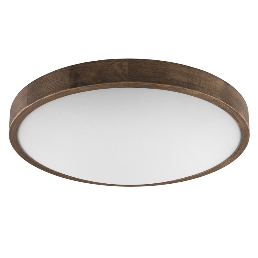BRILAGI - LED griestu gaismeklis CARVALHO SLIM 3xE27/15W/230V ozols/valrieksts Ø 47 cm