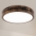 Brilagi - LED griestu gaismeklis CARVALHO SMOKEY LED/36W/230V ozolkoka Ø 47,5 cm