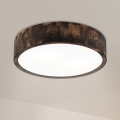 Brilagi - LED griestu gaismeklis CARVALHO SMOKEY LED/36W/230V ozols Ø 37,5 cm