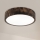Brilagi - LED griestu gaismeklis CARVALHO SMOKEY LED/36W/230V ozols Ø 37,5 cm