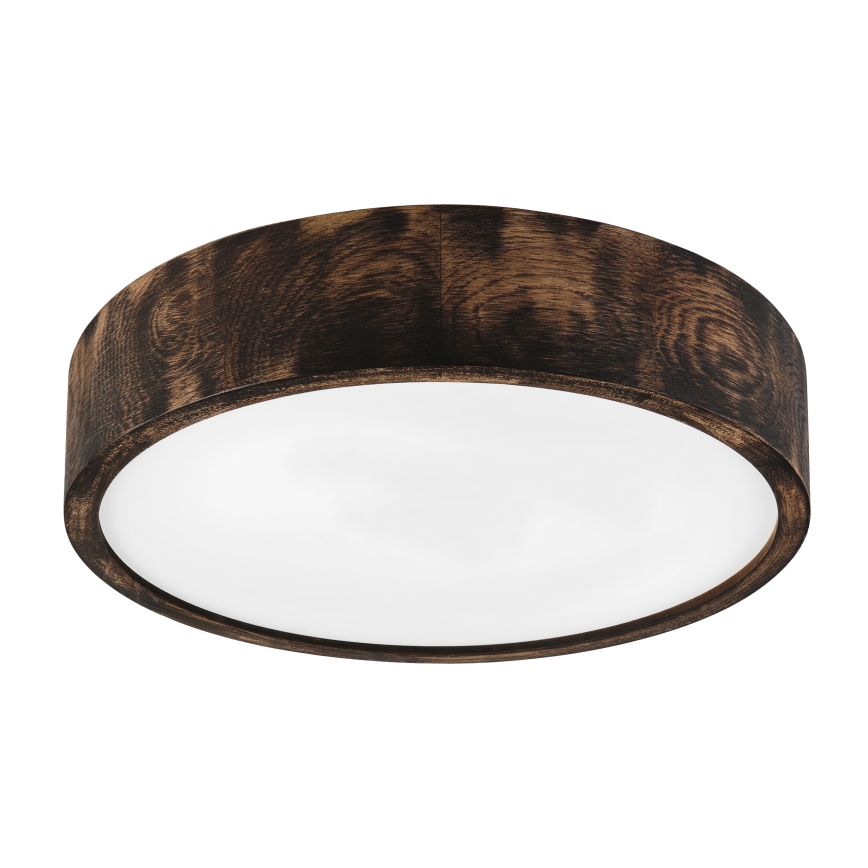 Brilagi - LED griestu gaismeklis CARVALHO SMOKEY LED/36W/230V ozols Ø 37,5 cm