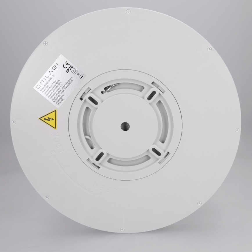 Brilagi - LED griestu gaismeklis ESTELA LED/18W/230V Ø 30 cm balts