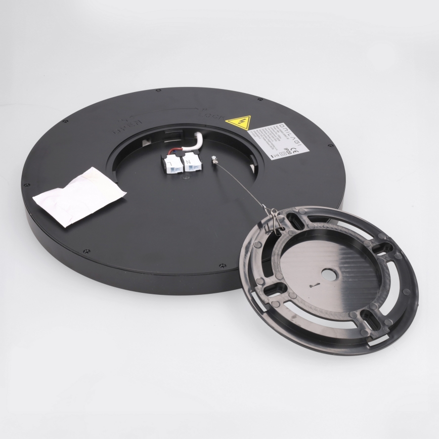 Brilagi - LED griestu lampa ESTELA LED/18W/230V, Ø 30 cm, melna