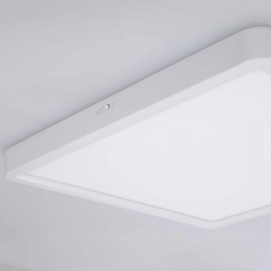 Brilagi - LED griestu gaismeklis ESTELA SQUARE LED/24W/230V 31x31 cm balta